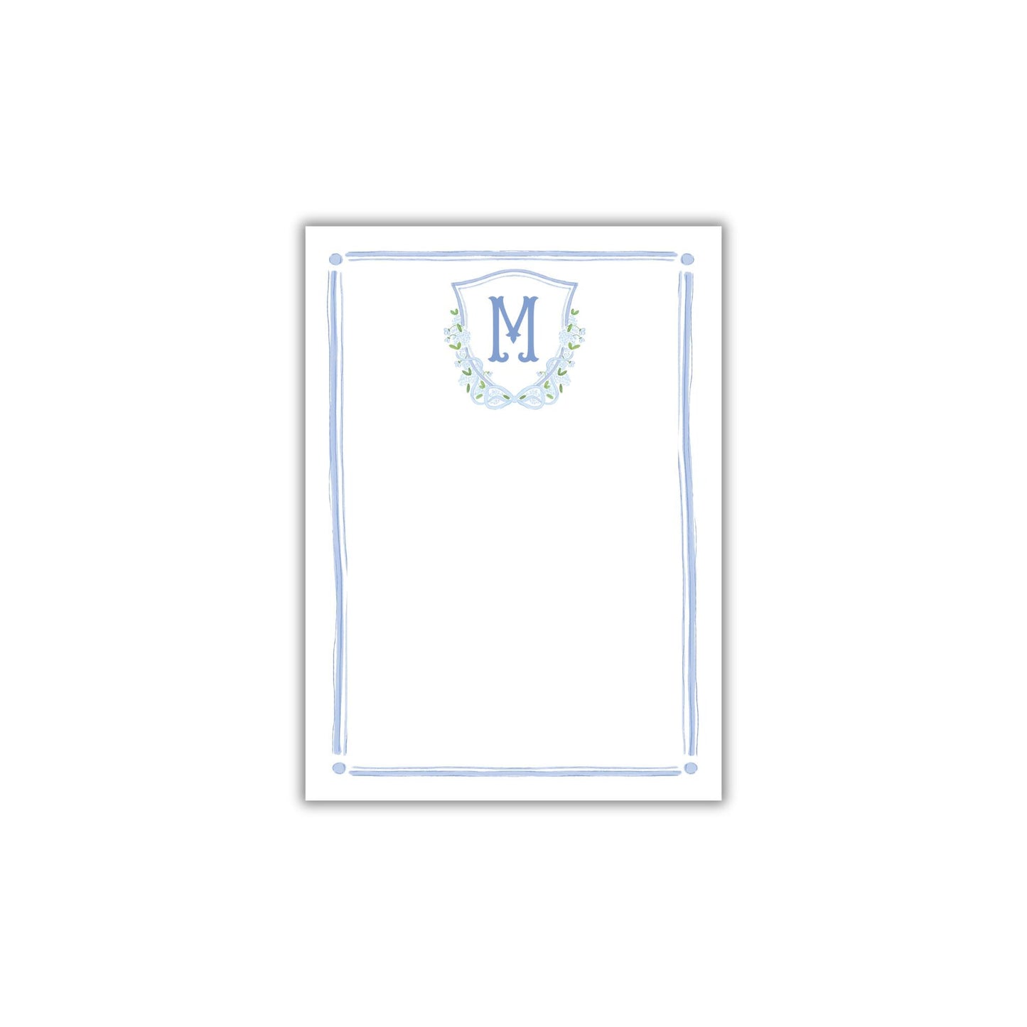 Pretty Parker Notepad - Blue