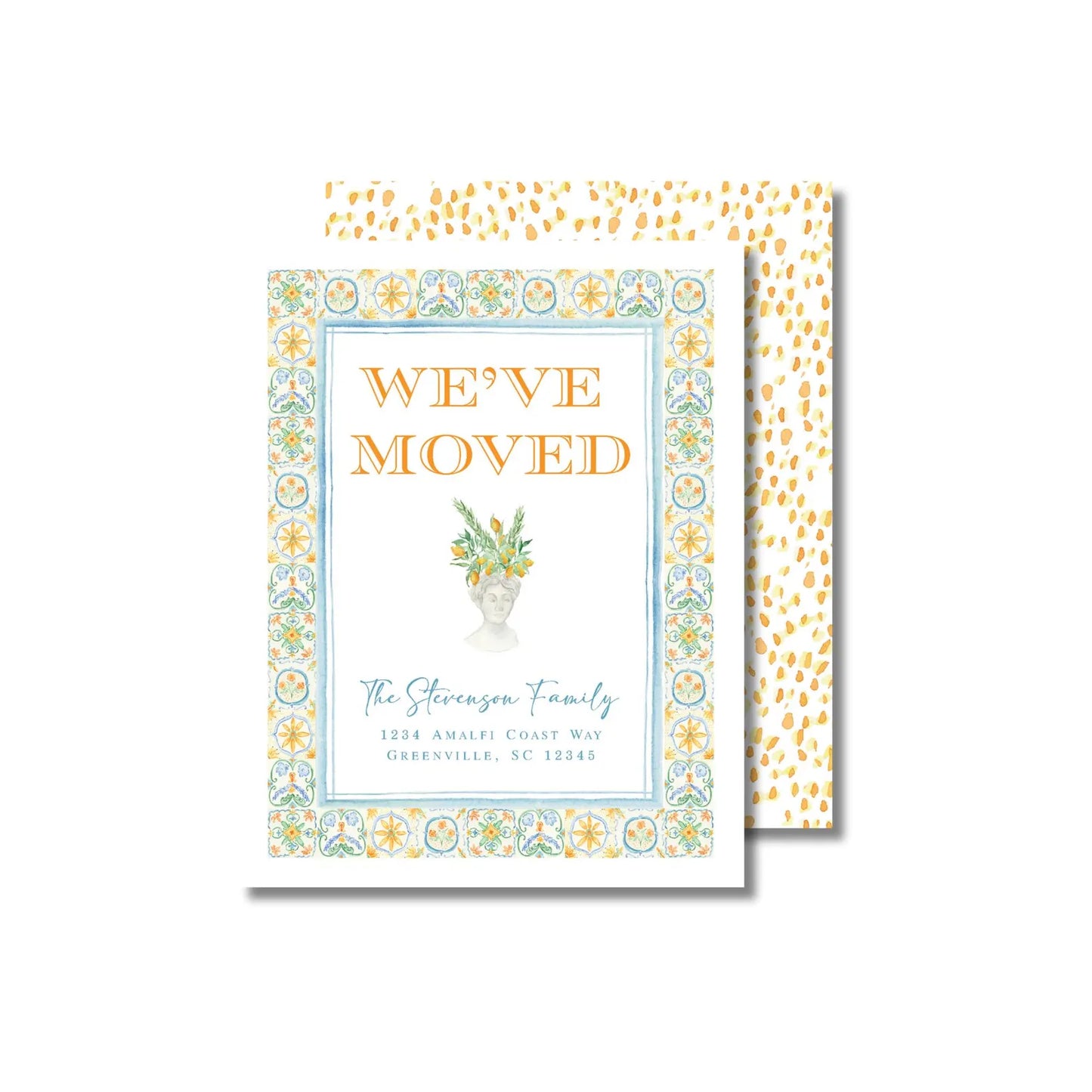we've moved book cover with a potted plant