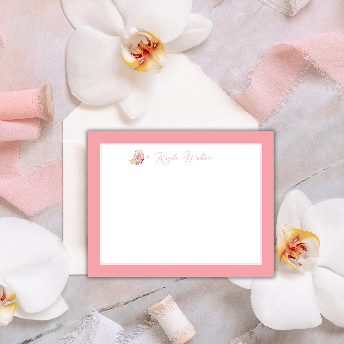 Butterfly Kisses Notecards
