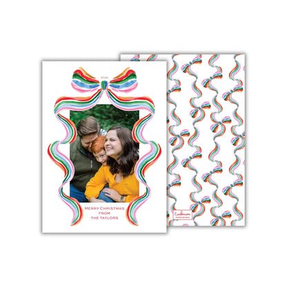 Bold Bow Christmas Card