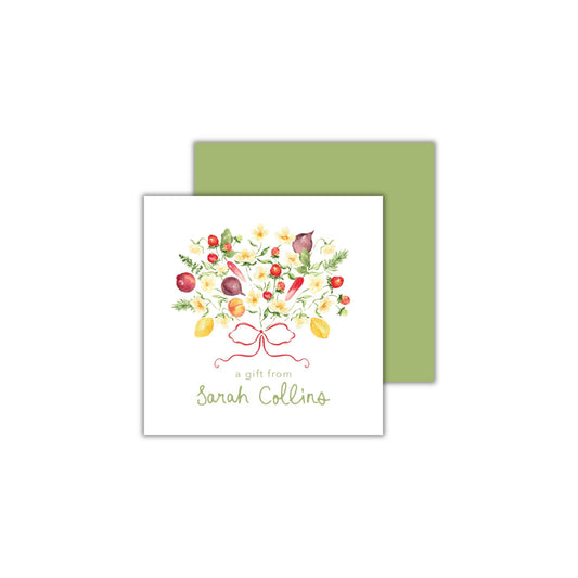 Market Bouquet Enclosure Cards