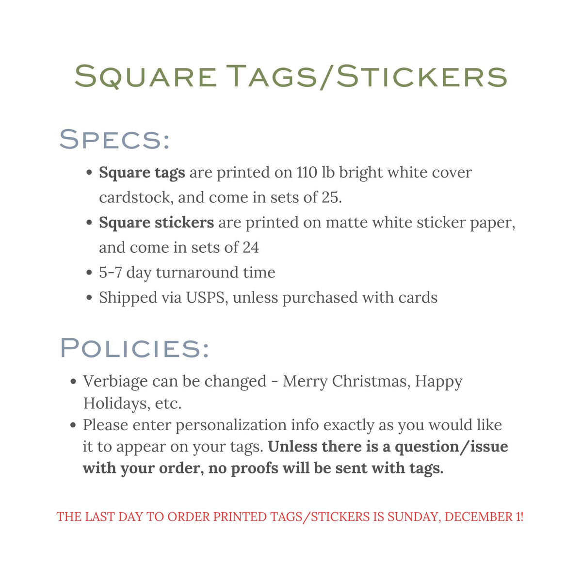a poster with instructions for how to use a square tag