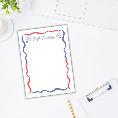 Patriotic Polly Notepad
