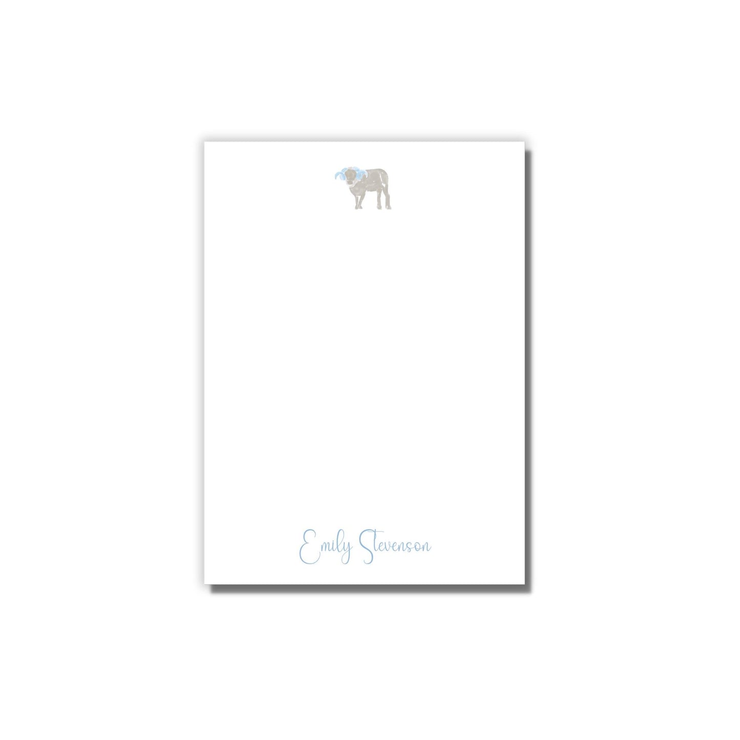 Collegiate Ram Notepad