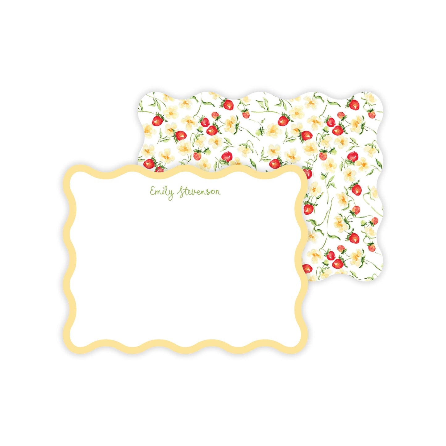 Strawberry Lemon Notecards