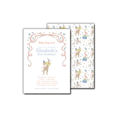 Party Animals Invitation