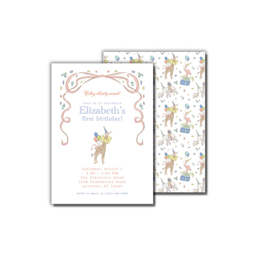 Party Animals Invitation