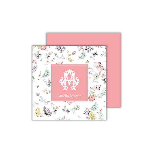 Butterfly Kisses Enclosure Cards