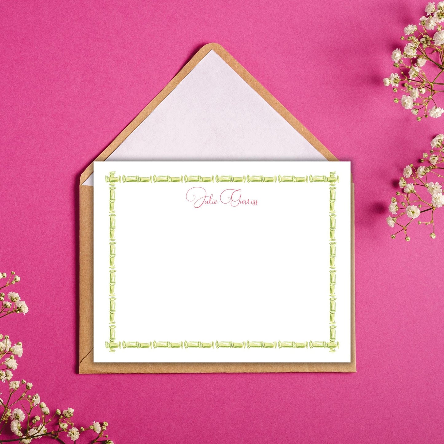 Bamboo Frame Notecards