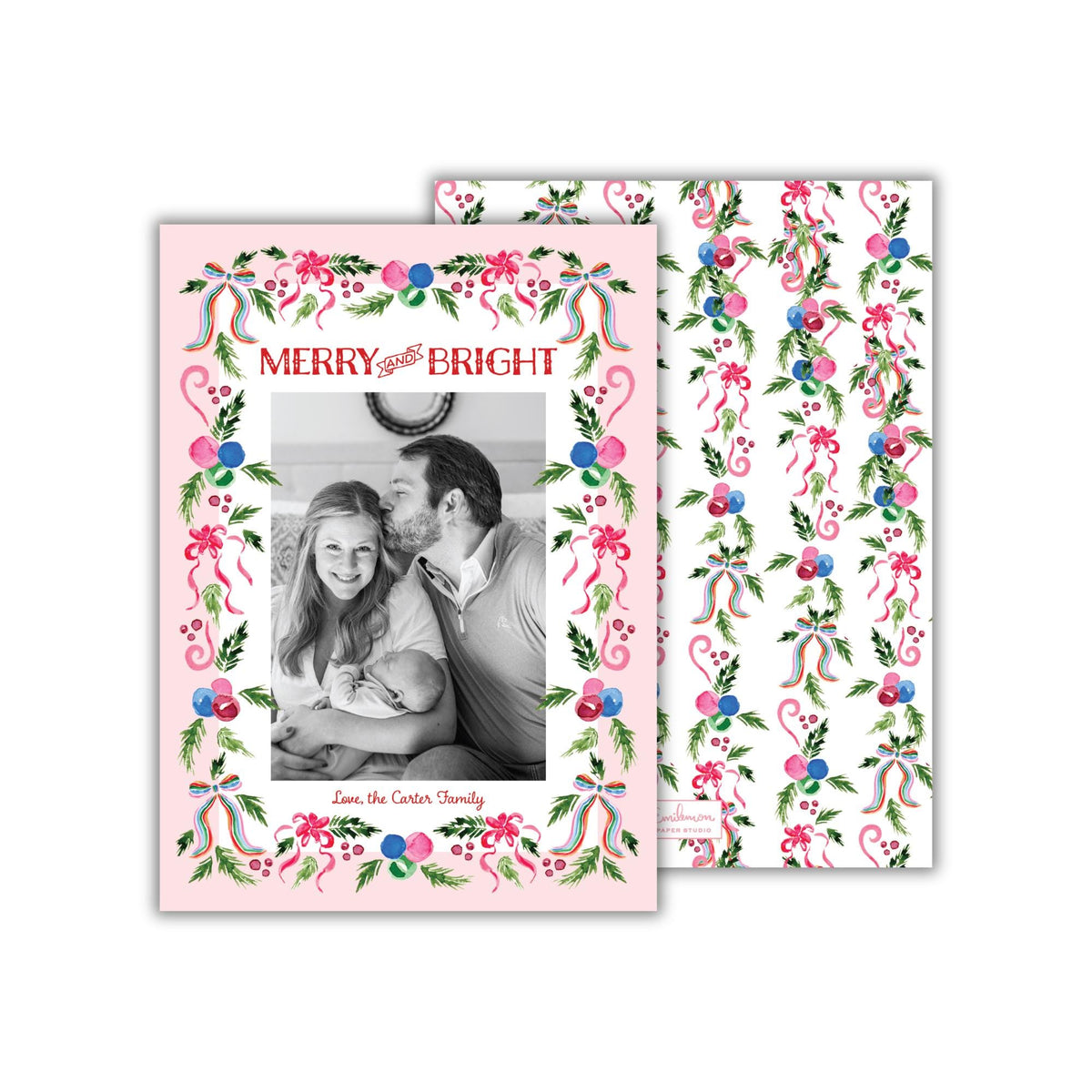 Merry Maximalist Christmas Card