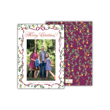 Sugar Plum Christmas Card