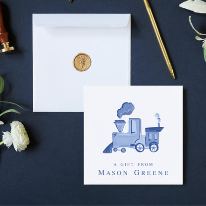Delftware Train Enclosure Cards