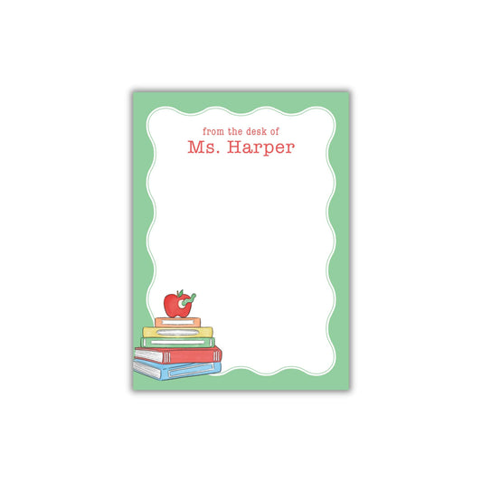 Bookworm Teacher Notepad