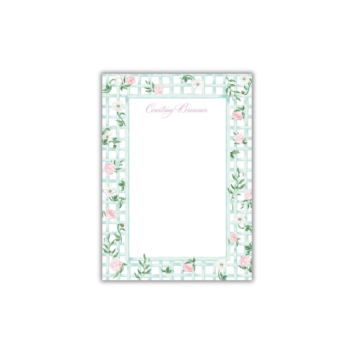 Springtime Blues Notepad