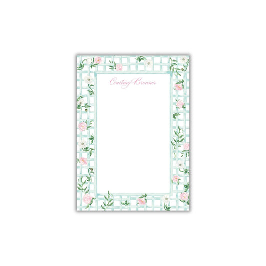 Springtime Blues Notepad