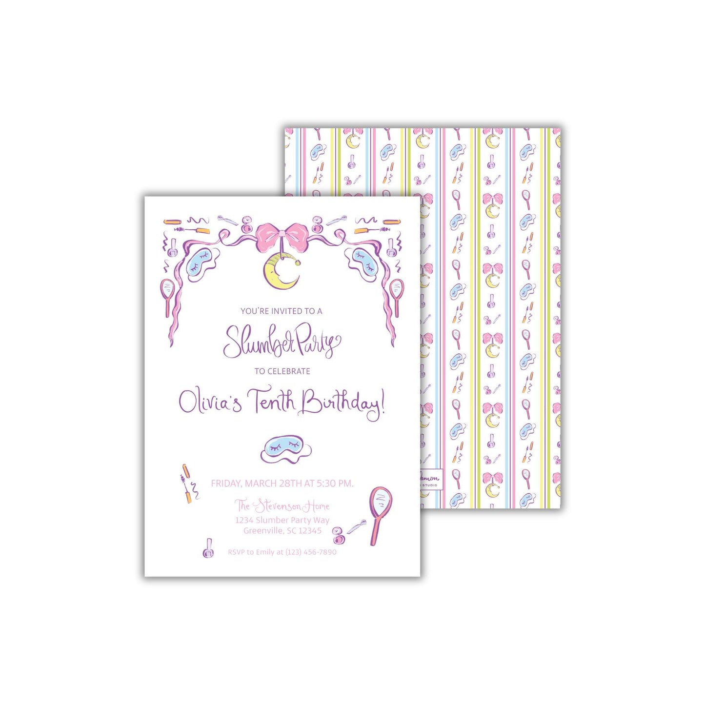 Slumber Party Invitation