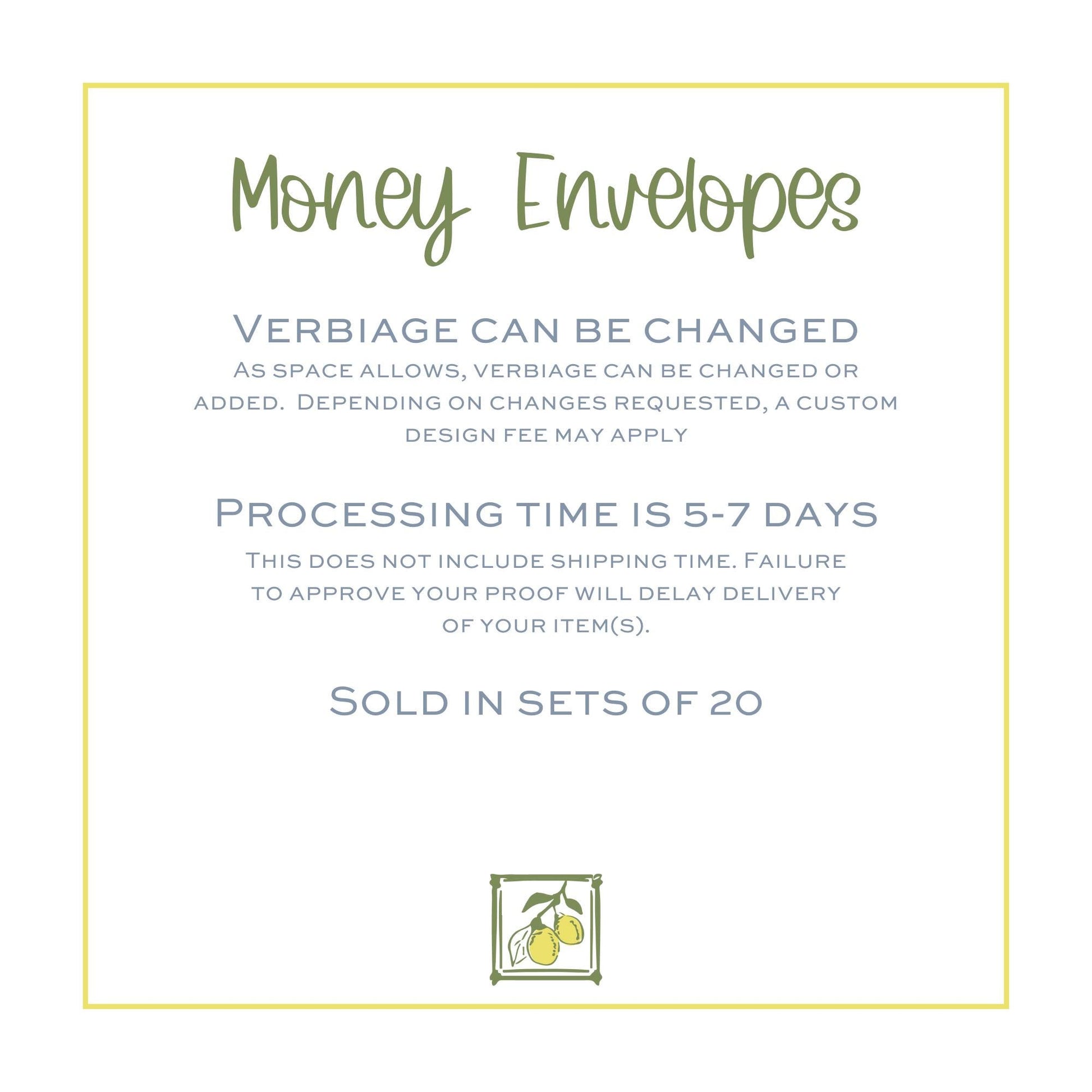 Money Envelopes