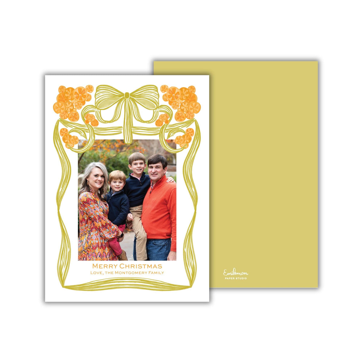 Citrus Squeeze Christmas Card