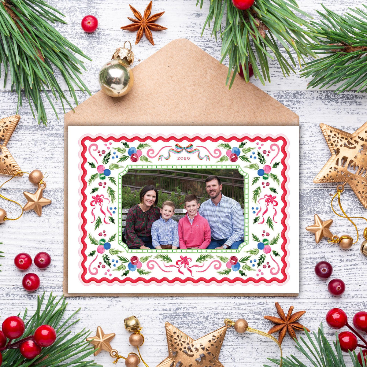 Dopamine Christmas Card