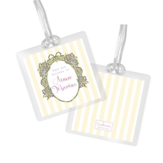 Alexandra Crest Bag Tag