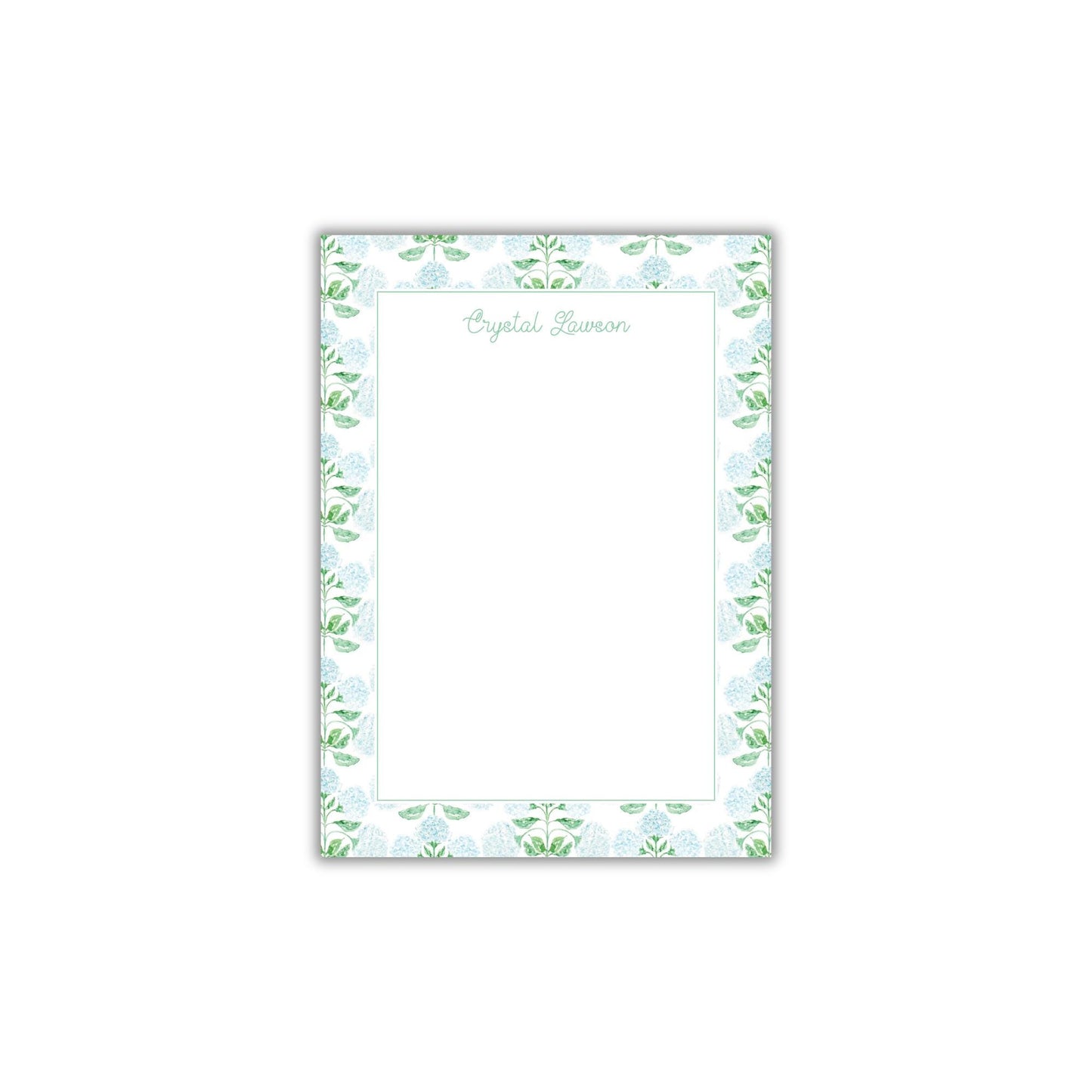 Nantucket Hydrangeas Notepad