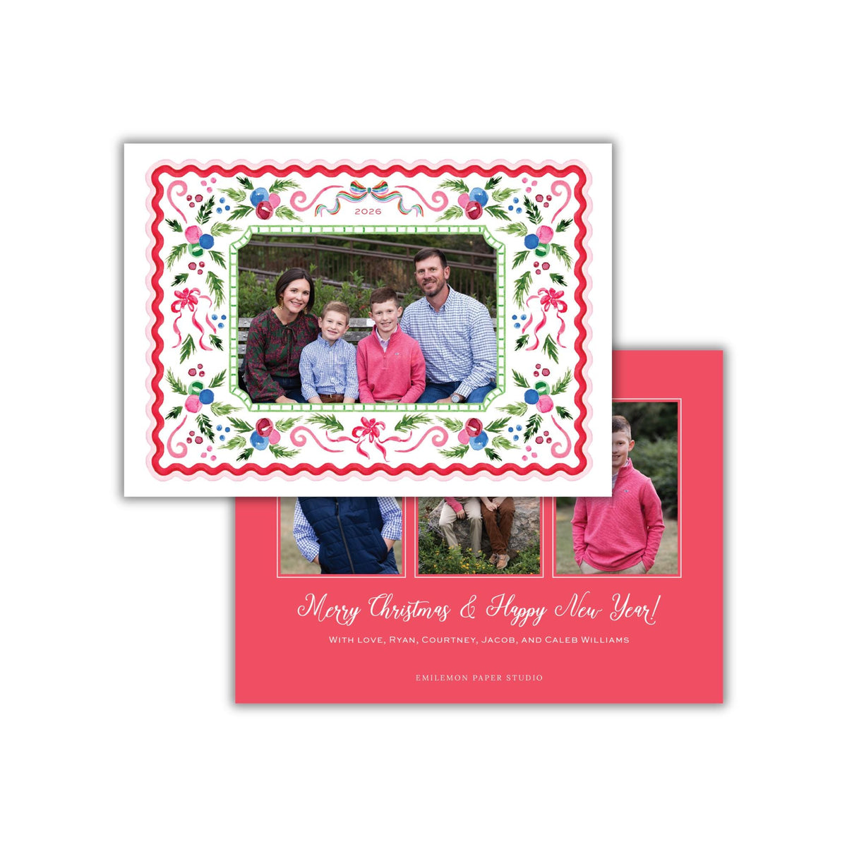 Dopamine Christmas Card