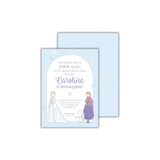 Frozen Invitation
