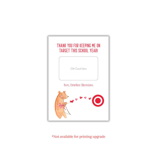 On Target Gift Card Holder