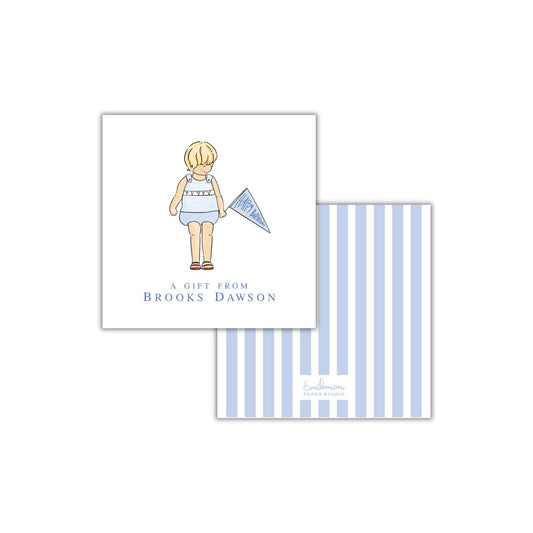 Pennant Enclosure Cards - Blue