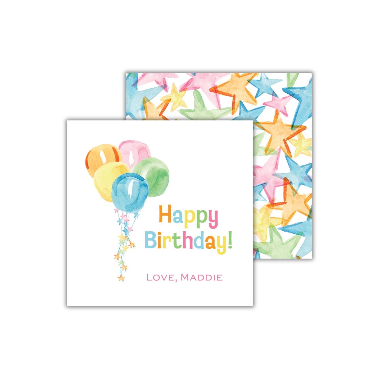 Balloon Bouquet Enclosure Cards