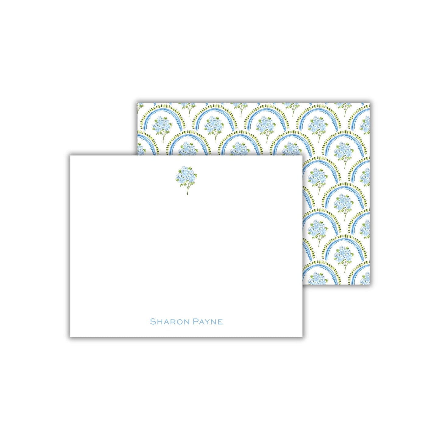Playful Hydrangeas Notecards