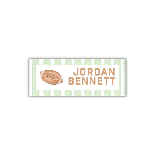Football Name Labels