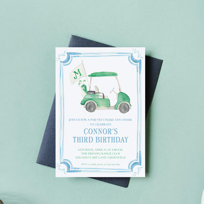 Caddy Days Invitation