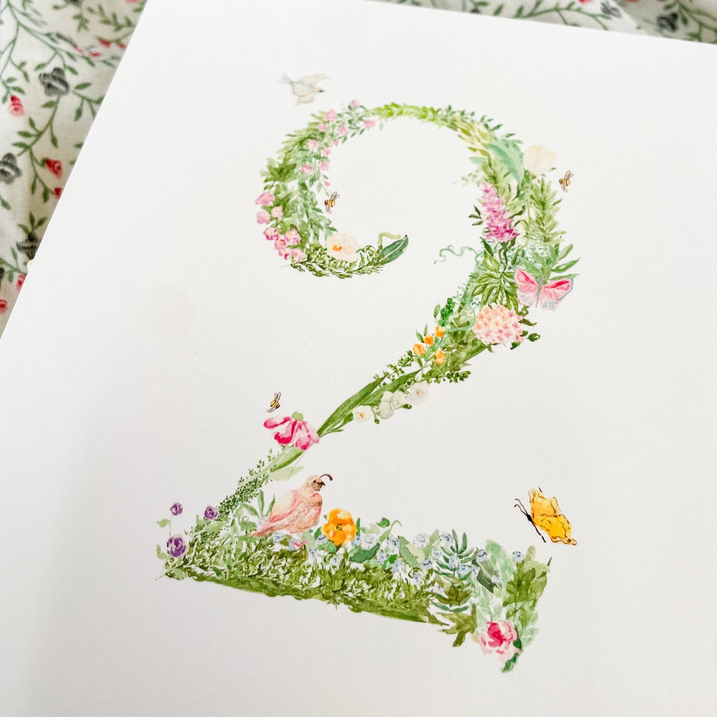 Floral Milestone Cards