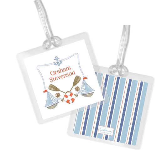 Sailboat Bag Tag