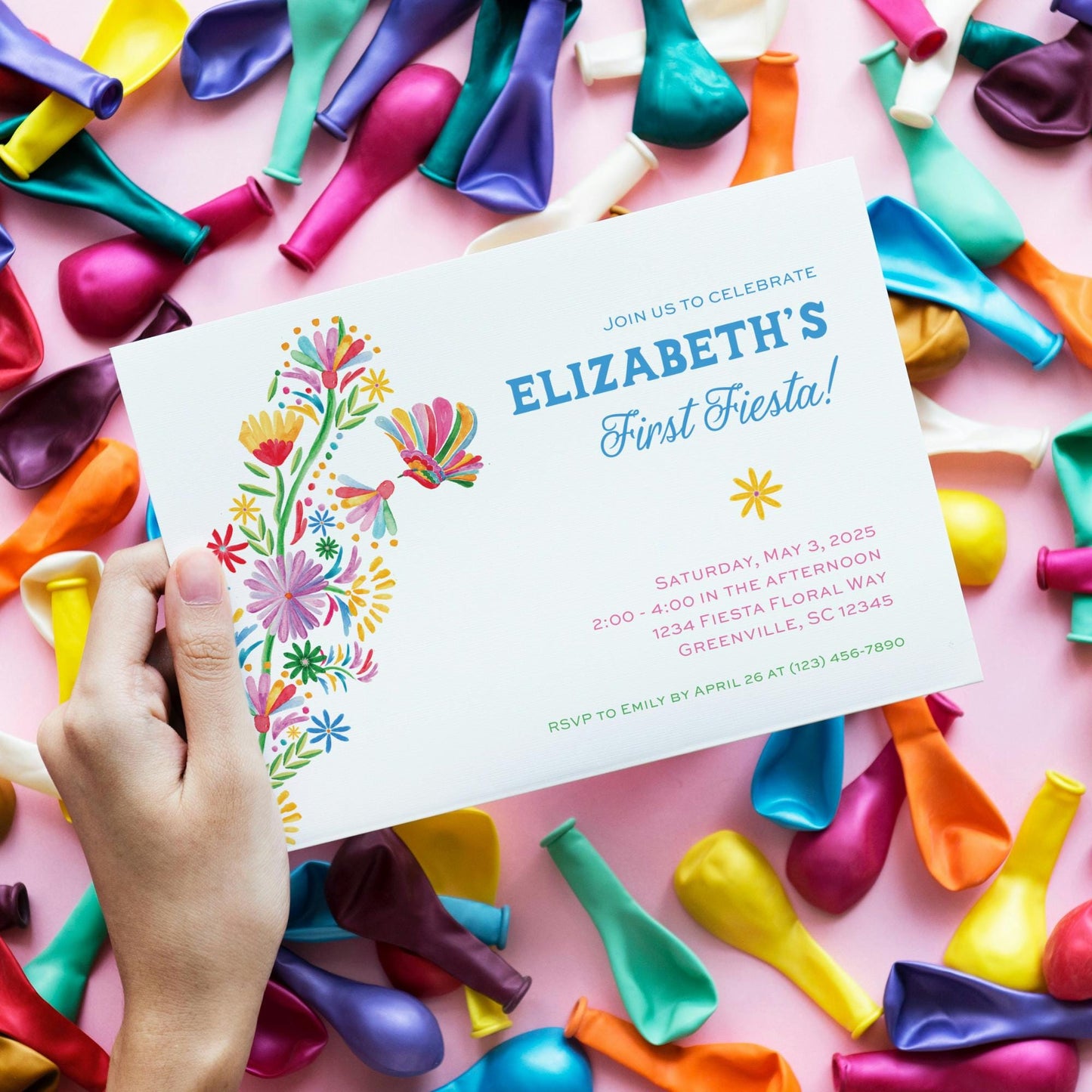 First Fiesta Invitation