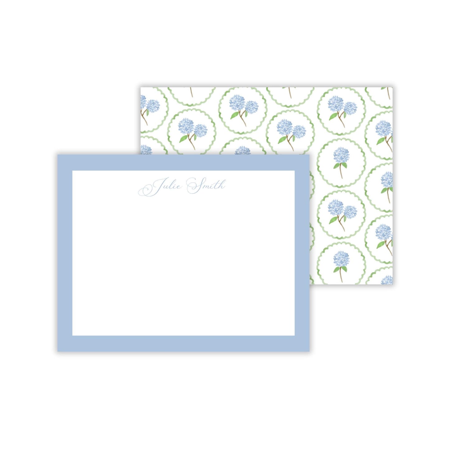 Hydrangea Circles Notecards
