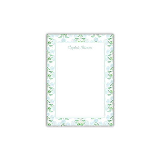 Coastal Hydrangeas Notepad