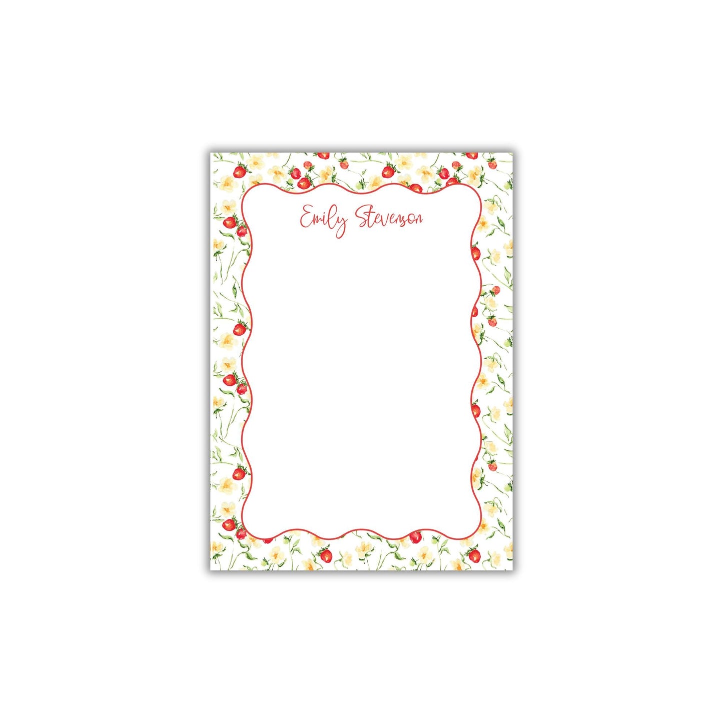 Strawberry Lemonade Notepad