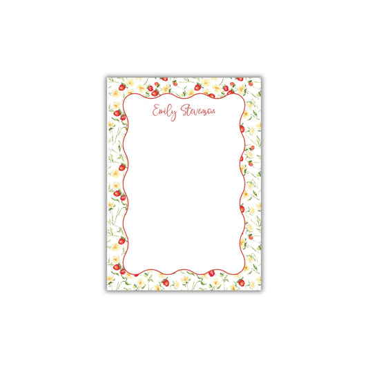 Strawberry Lemonade Notepad