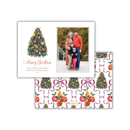 Sugar Plum Tree Christmas Card