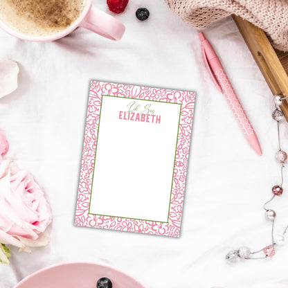 Floral Sorority Notepads