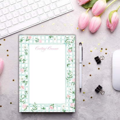 Springtime Blues Notepad