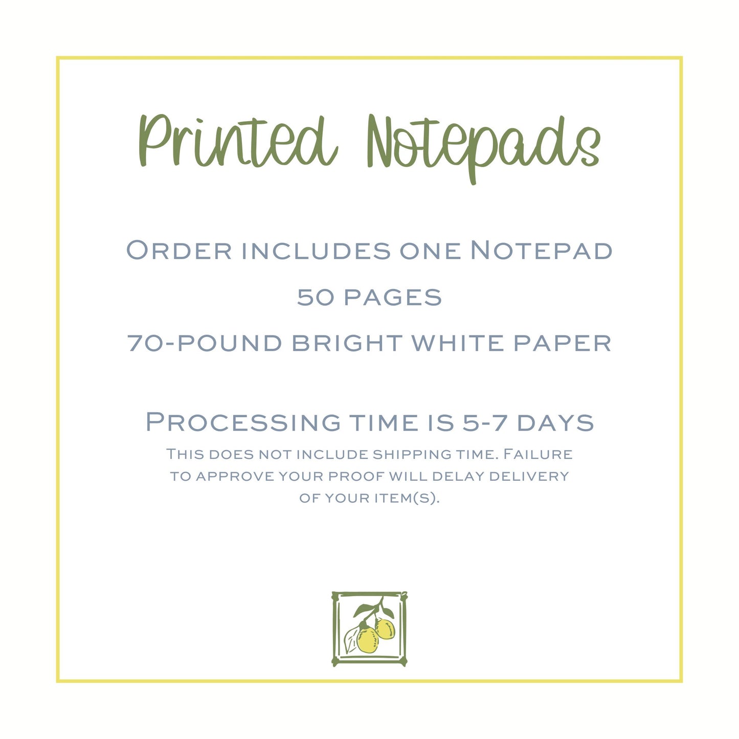 Pencil Bow Lunch Box Notepad