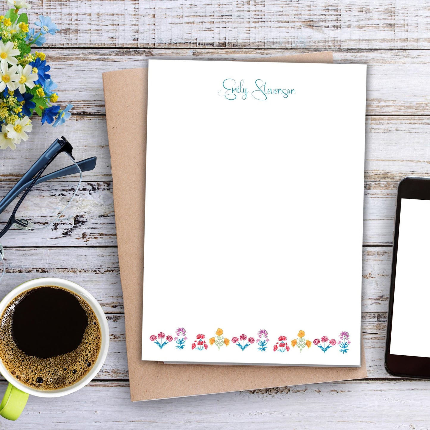 Heritage in Color Notepad