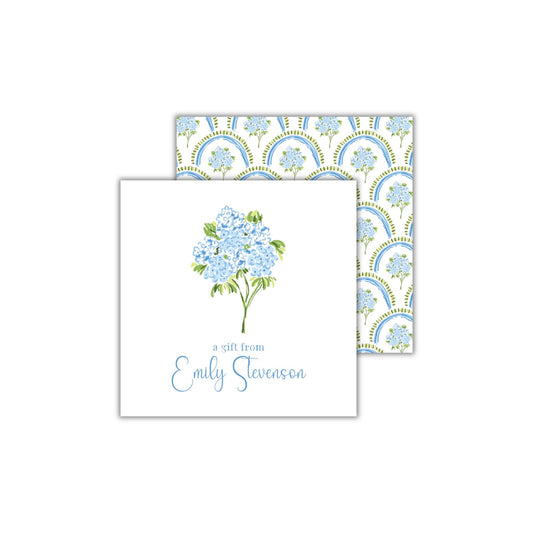 Playful Hydrange Enclosure Cards