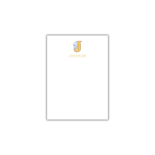 Illustrated Letter Notepad - Primary