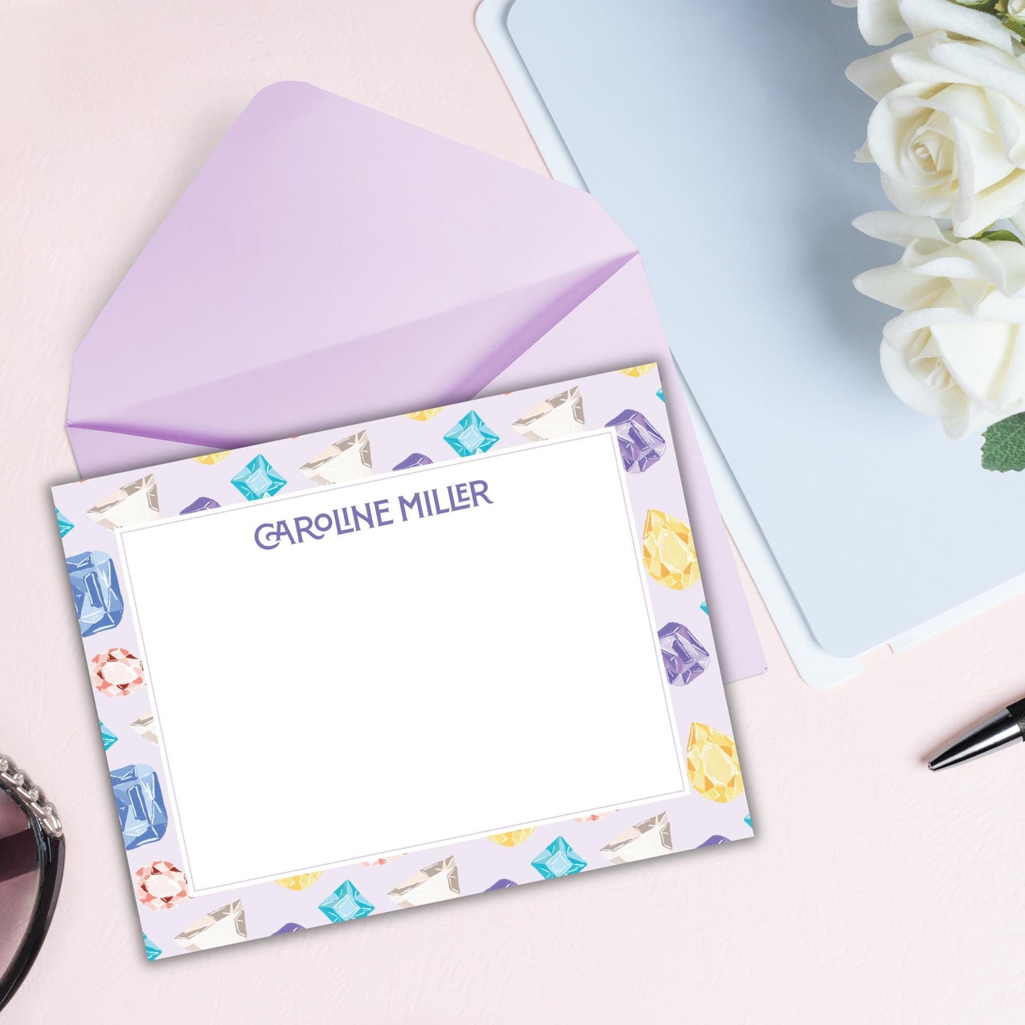 Gemstone Notecards