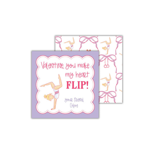 Gymnastics Valentine