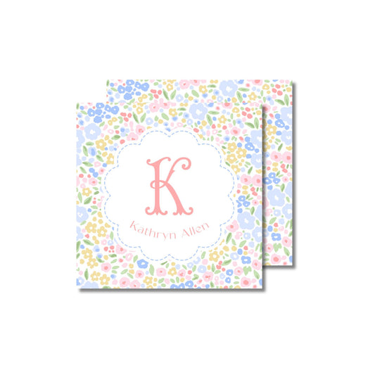 Ditsy Floral Enclosure Cards